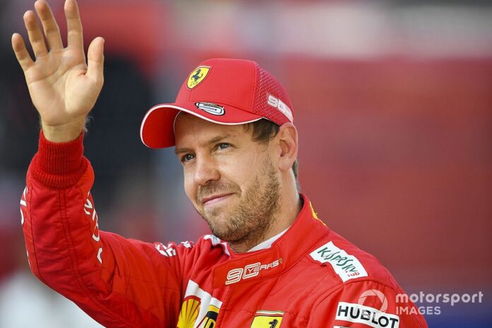 Sebastian Vettel saluta la Ferrari dopo sei stagioni fonte: Motorsport.com