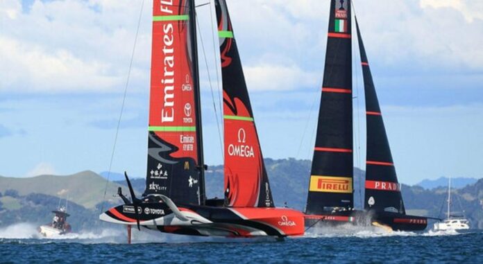 Luna Rossa si porta sul 3-2 ma viene raggiunta nella seconda regata della giornata dai Kiwi