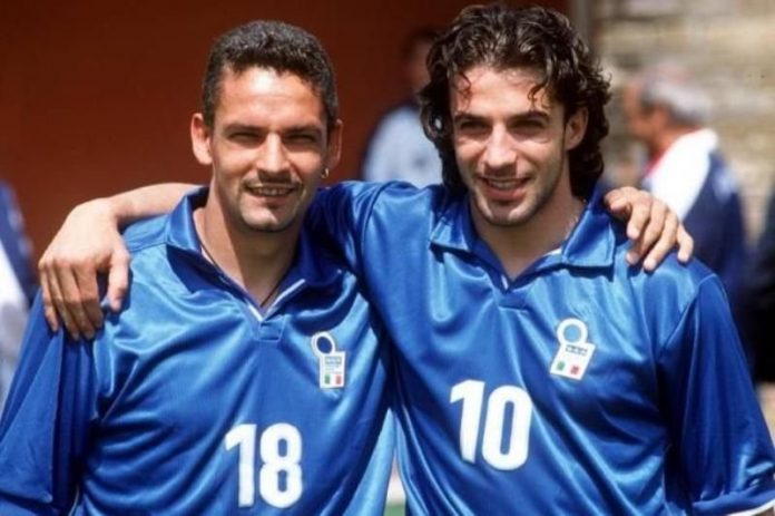 Roberto Baggio subentrò proprio a Del Piero nella gara contro l'Austria