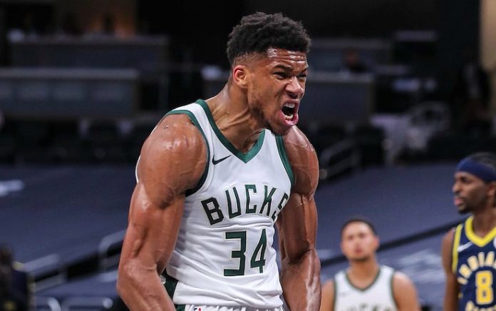 Giannīs Antetokounmpo con i suoi 40pt ha trascinato i suoi in finale di conference